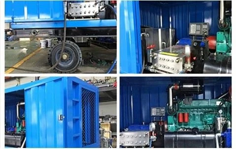 Heat Exchanger Hydro Blasting Machine